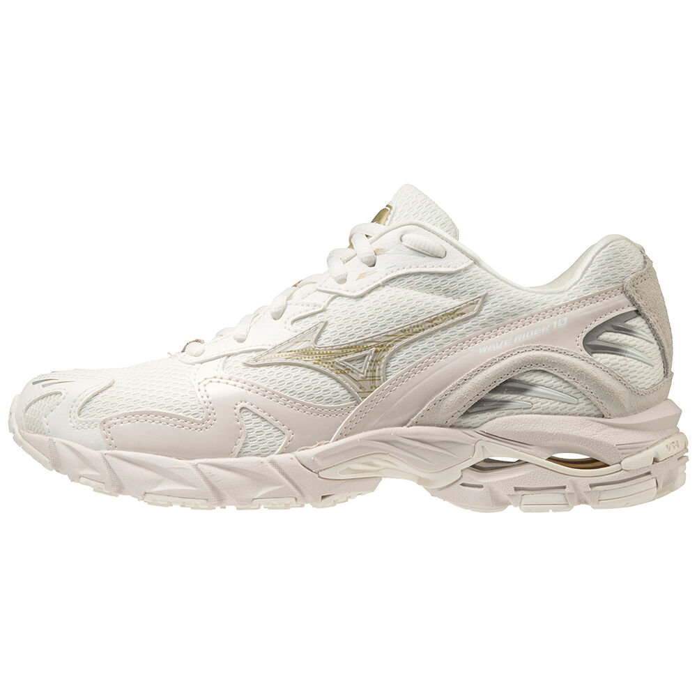 Tenis Mizuno Wave Rider 10 Para Hombre Blancos 5276381-GD